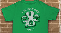 4 Horsemen 2015 Irish Green Shirt