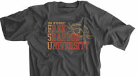 The InFAMOUS Free Seafood University Shirt