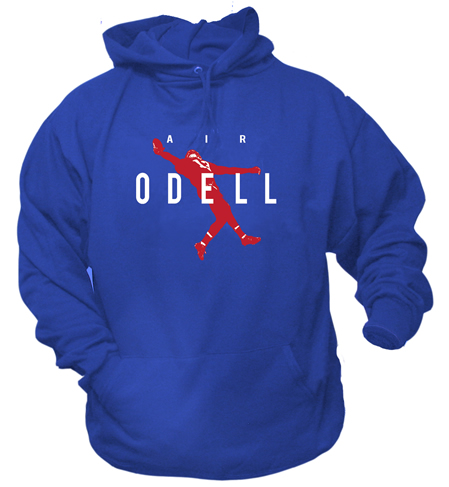 Air Odell 13 Giants Hoodie Sweat Shirt