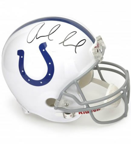 Andrew Luck Signed Authentic Pro Helmet Colts