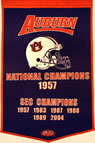 Auburn Tigers Dynasty Banner