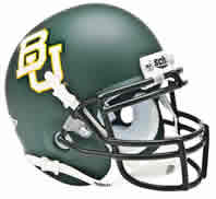 Baylor Bears Matte Green Authentic XP helmet