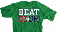 BEAT SCUM irish green Shirt