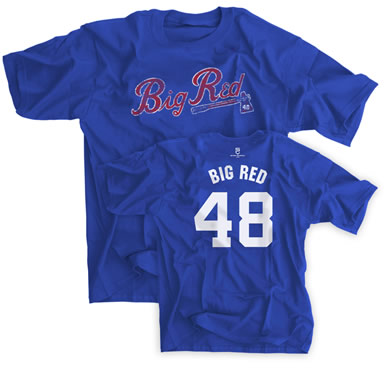 Big Red 48 Atlanta Baseball Shirt