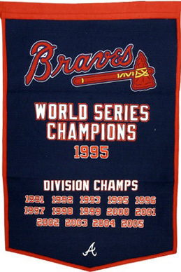 Atlanta Braves Dynasty Banner Wool