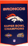 Denver Broncos Dynasty Banner