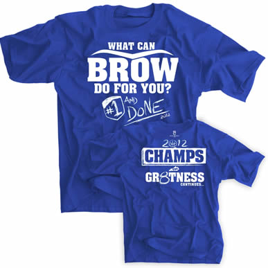 What Can Brow Do For You? #1 And Done The Gr8tness Continues Shirt