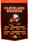 Cleveland Browns Dynasty Banner