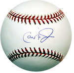 Cal Ripken Jr. autographed baseball with COA