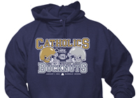 Catholics vs Classless Bucknuts 2016 Hoodie Sweat Shirt