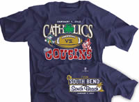 Catholics vs Cousins Shirt
