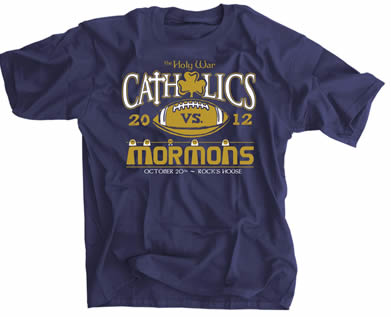 Catholics Vs Mormons The Holy War Shirt