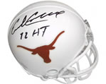 Earl Campbell autographed Texas Longhorns Mini Helmet
