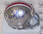 Eddie George autographed Ohio State mini helmet