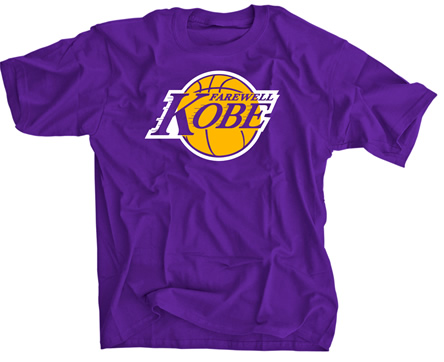 Farewell Kobe t shirt