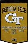 Georgia Tech Yellow Jackets Dynasty Banner
