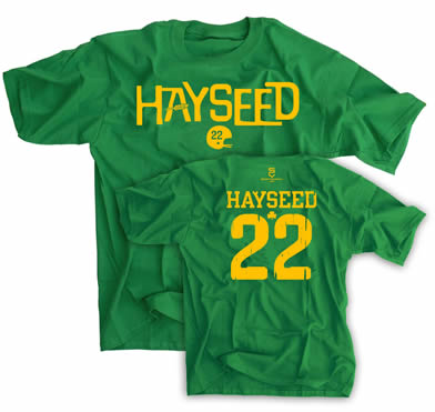 HAYSEED 22 Irish Green Shirt
