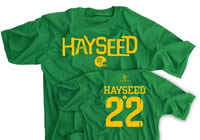 Hayseed 22 Irish Green Shirt