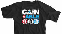 Herman Cain Is Able 2012 Shirt