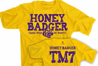 Honey Badger shirt