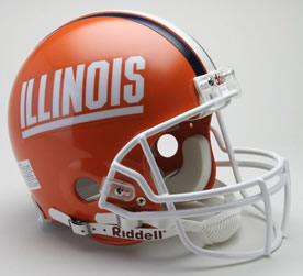 Illinois Fighting Illini Mini Helmet