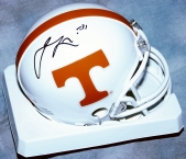 Jamal Lewis autographed Tennessee Volunteers helmet