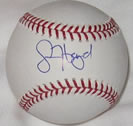Jason Heyward autograph baseball with certificate of authenticity