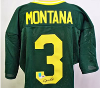 Joe Montana autographed Notre Dame jersey