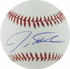 Josh Hamilton autographed baseball with COA