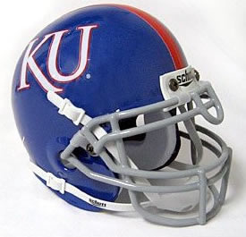 Kansas Jayhawks Mini Helmet