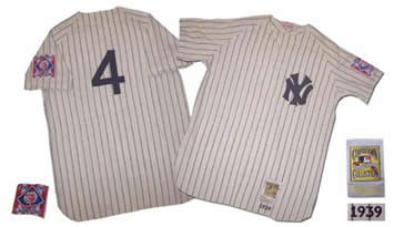 Lou Gehrig 1939 New York Yankees Home Jersey Mitchell and Ness