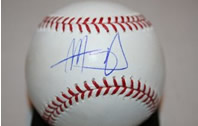 Manny Machado autograph MLB baseball with certificate of authenticity
