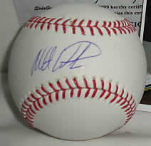 Matt Wieters autographed MLB baseball with COA