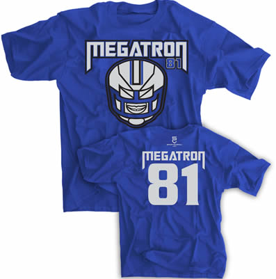 Megatron 81 Detroit Football Shirt