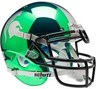 Michigan State Spartans Full Size CHROME Replica Helmet
