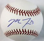 Mike Trout Autographed MLB Baseball