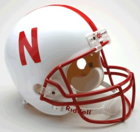 Nebraska Cornhuskers Authentic Helmet