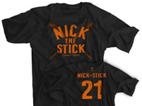 Nick the Stick shirt