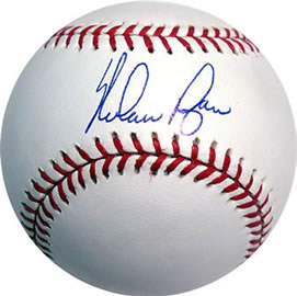 Nolan Ryan autographed MLB baseball with COA
