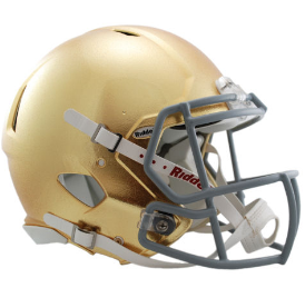 Notre Dame Authentic HYDROFX Speed Revolution Football Helmet 2011 Edition