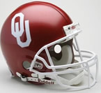 Oklahoma Sooners Authentic Full Size Helmet