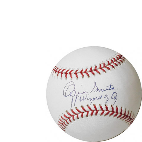 Ozzie Smith autographed MLB baseball with COA