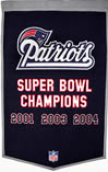 New England Patriots Dynasty Banner