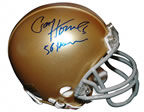 Paul Hornung signed Notre Dame mini helmet