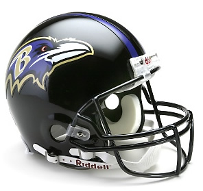 Baltimore Ravens Authentic Helmet