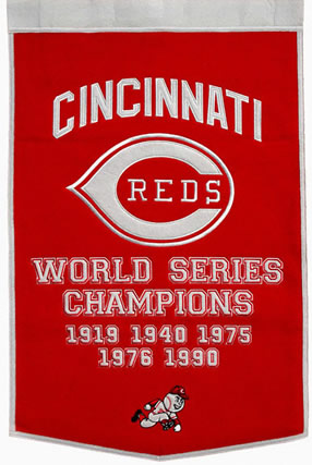 Cincinnati Reds Dynasty Banner Wool