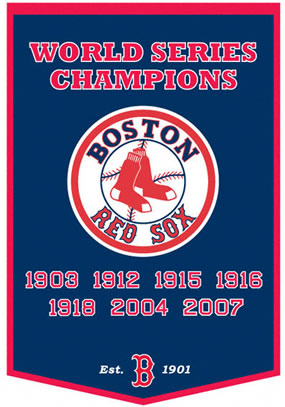 Boston Red Sox Dynasty Banner Wool