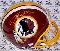 Robert Griffin III Autograph Washington Redskins Authentic Helmet