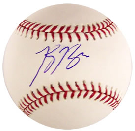Ryan Braun autographed MLB baseball with COA