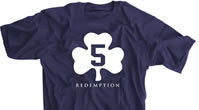 5 Shamrock Redemption Navy Shirt